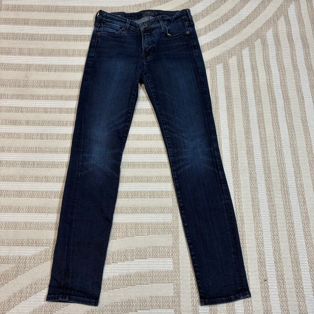 Lucky Brand 0/25 Hayden Skinny Jeans Dark Denim Blue Jeans